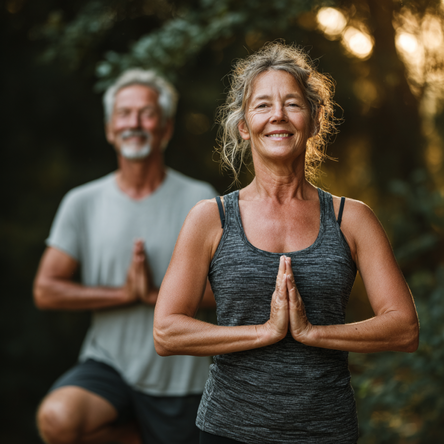 Демонстрация на упражнения за подвижност на ставите